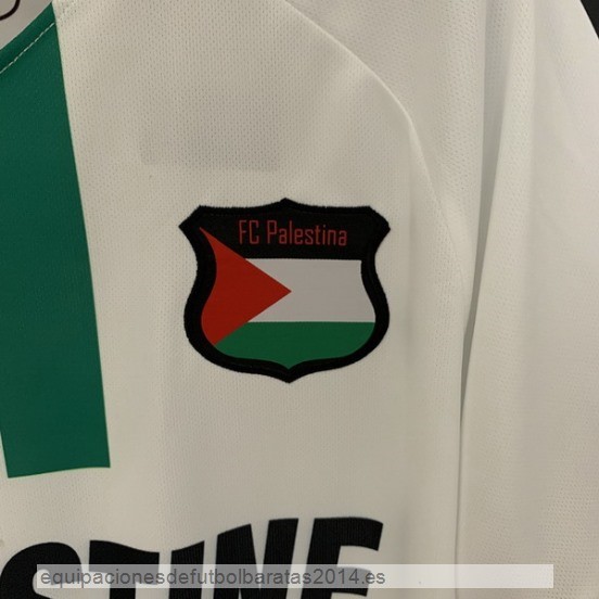 Nuevo Tailandia Especial Camiseta Palestina 2023 Blanco Baratas